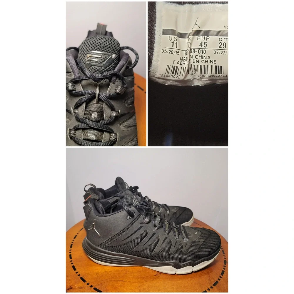Jordan CP3.VIII AE Black Anthracite Basketball Shoes 802368-010 Mens 11